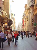Via del Corso Piazza del popolo